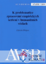 K problematice zpracování empirických šetření v humanitních vědách - książka