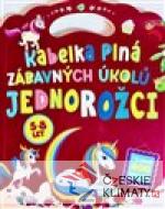 Kabelka plná zábavných úkolů - jednorožci - 400 samolepek - książka
