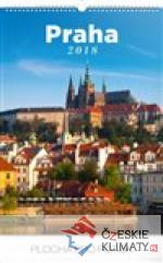 Kalendář nástěnný 2018 - Praha - książka