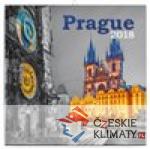 Kalendář poznámkový 2018 - Prague - książka