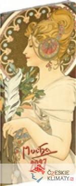 Kapesní diář Alfons Mucha 2027, plánovací měsíční - książka