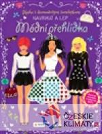 Kniha s diamantovými samolepkami - MODNÍ PŘEHLÍDKA - Navrhuj a Lep - książka
