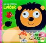 Kuk na Zvířátka - lvíček - knížka s pohyblivými očky - książka