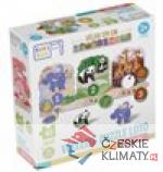 KukiKuk - Véééliké puzzle Loto Výlet do ZOO - książka
