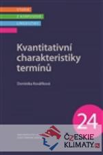 Kvantitativní charakteristiky termínů - książka