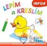 Lepím a kreslím - Červený sešit - książka