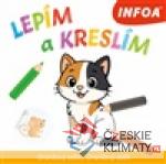 Lepím a kreslím - Oranžový sešit - książka