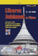Liberec a Jablonec n. N - plán měst a okolí 1:10 000 - książka