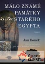 Málo známé památky Egypta - książka