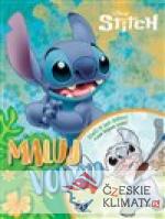 Maluj vodou A4 Lilo & Stitch - książka