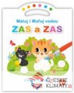 Maluj vodou ZAS a ZAS - Zvířátka - książka