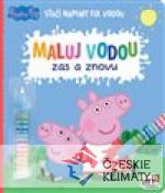 Maluj vodou zas a znovu Prasátko Peppa - książka