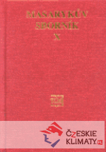 Masarykův sborník X. - książka