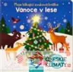 Moje blikající zvuková knížka Vánoce v lese - książka