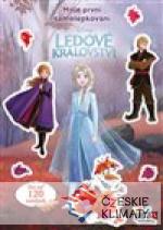 Moje první samolepkování Ledové království - książka