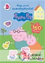 Moje první samolepkování Prasátko Peppa - książka