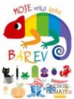 Moje velká kniha barev - książka