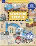 Můj první samolepkový sešit - Stavební stroje - książka