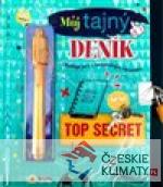 Můj tajný deník na klíček - TOP SECRET zelený - książka