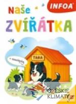 Naše zvířátka - sešit s pejsky (+ samolepky) - książka
