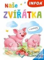 Naše zvířátka - sešit s prasátky (+ samolepky) - książka