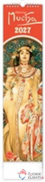 Nástěnný kalendář Alfons Mucha 2027 - książka