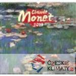 Nástěnný kalendář Claude Monet 2019 - audiobook - książka