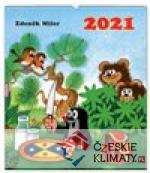 Nástěnný kalendář Krteček 2021, 48 × 56 cm - książka