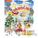 Nejkrásnější vánoční omalovánky se samolepkami Tlapková patrola - książka