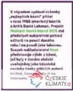 Nejlepší české básně 2015 - książka