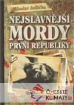 Nejslavnější mordy první republiky - książka