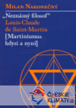 Neznámý filosof Louis-Claude de Saint Martina - książka
