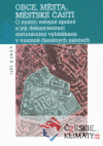 Obce, města, městské části - książka
