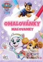 Omalovánky A5 Tlapková patrola holky - książka