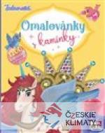 Omalovánky s kamínky Jednorožci - książka