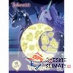 Omalovánky se svítícím tetováním Jednorožci - książka