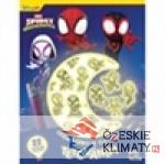 Omalovánky se svítícím tetováním Spidey - książka