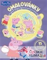 Omalovánky se svítícími samolepkami Prasátko Peppa - książka