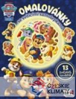 Omalovánky se svítícími samolepkami Tlapková patrola - książka