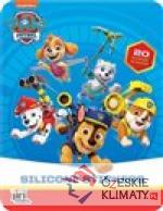 Paw Patrol - silicone Stickers - książka