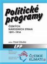 Politické programy českých národních stran 1891-1914 - książka