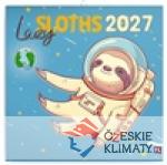 Poznámkový kalendář Pohodoví lenochodi 2027 - książka