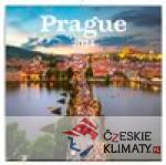 Poznámkový kalendář Praha 2024 - książka
