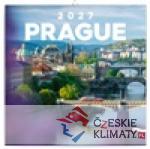 Poznámkový kalendář Praha 2027 - książka