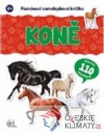 Poznávací samolepková knížka Koně - książka