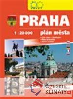 Praha plán města 2017 - 1:20 000 - książka