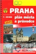 Praha plán města a průvodce 2011 - książka