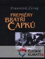 Premiéry bratří Čapků - książka