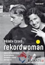 Příběh české rekordwoman - książka