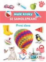 První slova - Malé kroky se samolepkami 2+ - książka